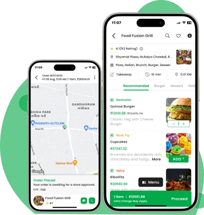 Customer app features image