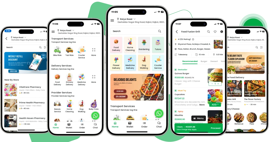 user app screen shot